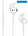 Ear Hooks Covers Accessories Tips Compatible with Apple Airpods EarPods Earphones Earbuds Headphones[Anti-Slip,Precise Cutouts ] 4 Pairs Clear by Lunies