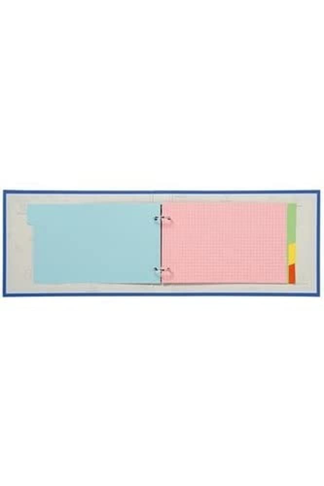 Exacompta - Ref 704E - Pressboard Dividers - 125 x 200mm in Size, 225gsm Premium Pressboard, 4 Parts, Pre-Punched, Tabs Can Be Labelled - Multicoloured