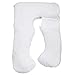S2BMOM Premium Body Pillow Contoured Total Body Support Pillow, U Shaped Maternity Pillow for Pregnancy and Nursing Convertible to L Shape
