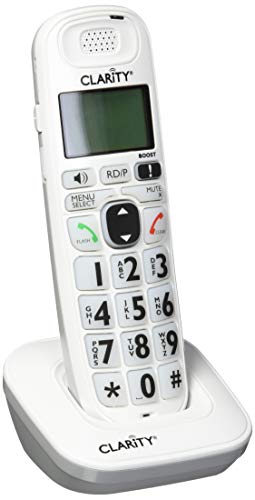 Clarity D704HS Moderate Hearing Loss Cordless Handset-Bundle (1 Pack)