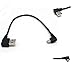 USB to Left Angle Mini USB Cable - Aggice Reversible USB 2.0 Type A Male 90 Degree Left Angle to Mini USB B Left Angle Cable 20cm (Left Angle Mini USB)