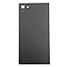 iPartsBuy Glass Material Back Cover Replacement for Sony Xperia Z5 Compact(Black)