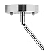 Chrome Pendant Lights Kitchen Island - Medium Clear Glass Pendant Light Fixture