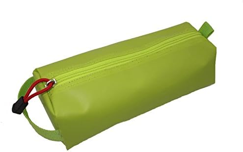 Rough Enough Lime Green Candy Rubberized Small Tool Pencil Case Pouch