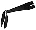 Halo Headband Halo I- Custom Fit- Tie Sweatband for Men and Women, No Slip With Moisture Wicking Dryline Fabric, Black