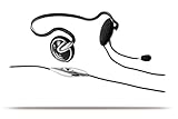 Logitech ClearChat Behind-the-Head Stereo Headphones w/Boom Microphone (Black/Silver)