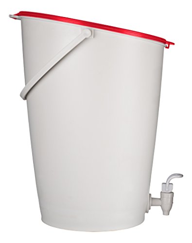Exaco UClarge-R Urban Composter, 4 Gal, Red