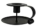 COLIBROX Candle Holder - Vintage/Retro Style Classic Look Taper Candlestick Holder, Matte Black