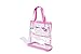 Clear Tote Bag with Zipper Top Closure and Pockets for Women Heavy Duty for Work