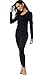 HieasyFit Women’s Mid-Weight Cotton Thermal Underwear 2pc Winter Base Layer Setthumb 3
