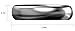 Beauty Molly Stainless Steel Penis Male Cock Rings, 1.96 inch