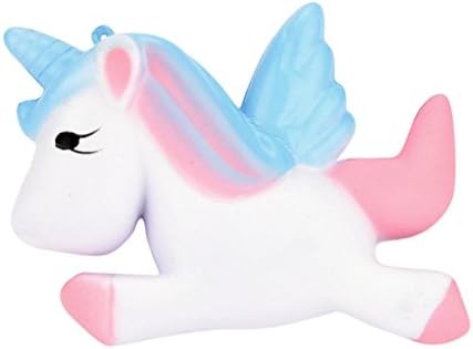 Hot Sale！Kstare Kawaii Unicorn Scented Cream Slow Rising Squeeze Toys Toy Gift (A)