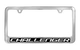 Dodge Challenger Chrome License Plate Frame