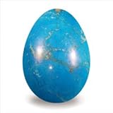 Blue Howlite Crystal Egg
