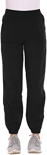 Women's Hiking Cargo Pants Quick Dry Lightweight Outdoor Water Resistant Camping Pants with Pockets