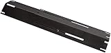 DcYourHome Universal Adjustable Porcelain Steel Heat Plate Shield, Grill Replacement Parts, Heat Tent, Burner Cover,Flavorizer Bar Flame Tamer for Gas Grill, Extends from 11.75" up to 21" L 1 Pack