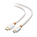 Cable Matters USB C to Micro USB Cable (Micro USB to USB-C Cable) with Braided Jacket 6.6 Feet in White