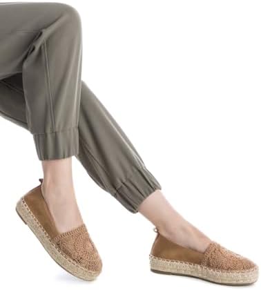 - Espadrilles Damen Beige - Bequeme und vielseitige Schuhe - Casual Mode - Modell 14387003 (Größe 38)
