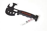 Off Grid Tools OGT-SA100 Survival Axe Elite Multitool-Made In the USA, Black and Gold