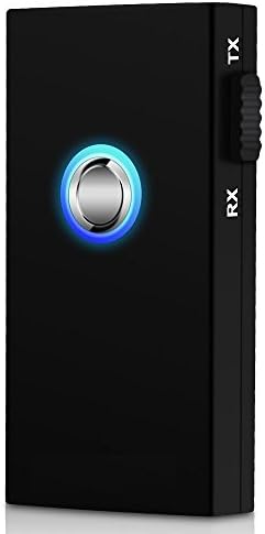 iWob Bluetooth 2-in-1 Receiver/Transmitter, Streambot Wireless Bluetooth Adapter with Stereo Music Transmission for Home/Car Audio System