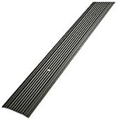 M-D 43872 1-1/4" X 36" Pewter Aluminum Floor & Carpet Seam Binder