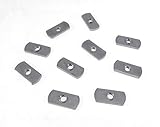 10 Pack 1/4-20 Spot Weld Nuts - Double Tab - ND 2118