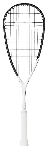 HEAD Extreme 120 Squash Racquet | Color: Black/White | Size: One Size | Material: Graphite | for Men & Women | Lightweight and Durable | Shock Absorption and Stability | Power and Control 1