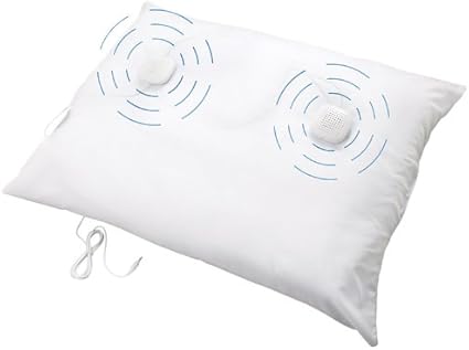 Amazon Com Sound Oasis Sp 151 Therapy Pillow White Sound Oasis