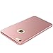 iPhone 7 Case, Yihailu Smoothly Shield Hard Cover Skin Shockproof Scratch Resistant Full Body Protective Ultra Thin Slim Case (Silky Rose Gold)