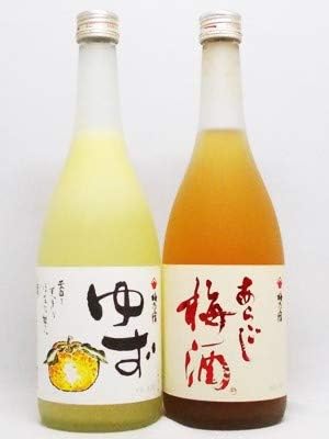 Amazon Co Jp リキュール 飲比べセット ゆず酒 あらごし梅酒 梅乃宿セット 各7ml 梅乃宿酒造 食品 飲料 お酒