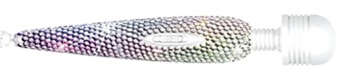 Great Gift - New Bling USB Recgargeable Premium Body Wand Massager + Includes a Free Hemp Seed Massage & Body Oil 2 oz