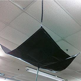 Light Duty Industrial Drain Tarp, 7'X7'