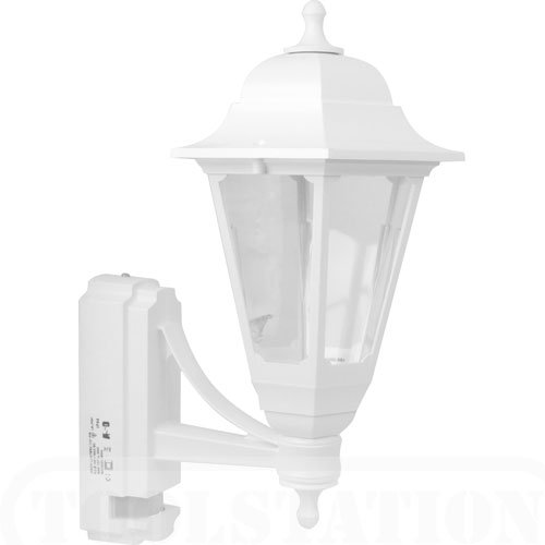 ASD Coach Lantern PIR Polycarbonate 100W BC White PIR