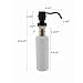 VCCUCINE Antique Country Black Oil Rubbed Bronze Kitchen Countertop In Sink Liquid Dish Soap Dispenser, Under Sink hand dispenser pump replacement