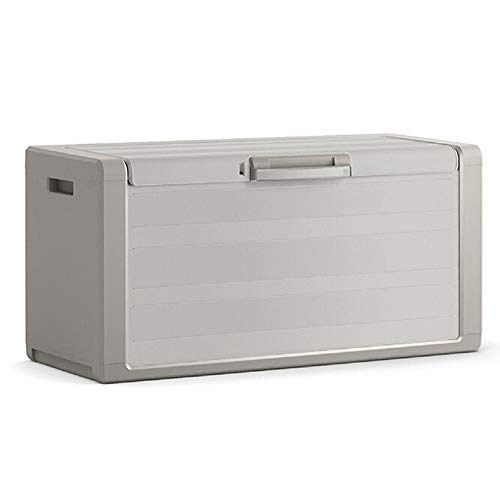 PQXOER Garten und Geräteschrank Outdoor Indoor Storage Box Villa Garten-Hof Balkon wasserdichte Sonnenschutz große…