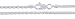 Sterling Silver Diamond-Cut Wheat Chain 2mm Solid 925 Unique Spiga Necklace 24