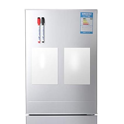 Pizarra magnética de borrado en seco, 2 pizarras magnéticas ...