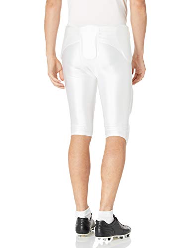 Intensity Mens Integrated Football Pant, White, Large - Thumbnail 3