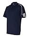 adidas Men's Climalite 3-Stripes Cuff Polo Collegiate Navy/White