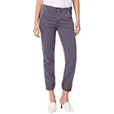 Paige Womens MAYSLIE Transcend Weekender Jogger W/Velvet Side Stripe,Vintage Pearl Grey,25