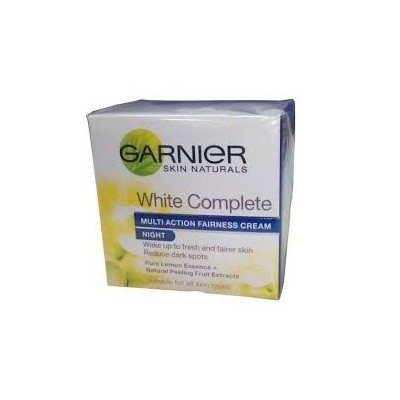 Garnier Skin Naturals White Complete Multi Action Fairness Cream Night (18g) (Pack Of 2)