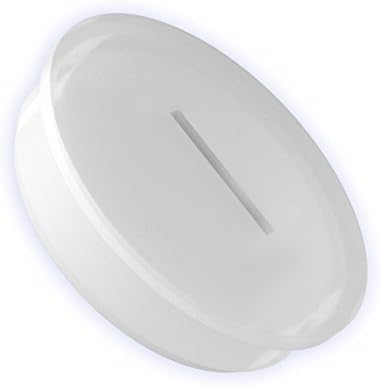 PRP3.000NAT-BT 3" Poly Plug Natural W/Coin Slot - MOCAP (qty25)