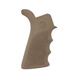 AR-15 Rubber Grip - Beavertail w/Finger Grooves Flat Dark Earth