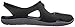 crocs Women's Swiftwater Wave W Flat, Black, 7 M US