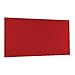 STEELMASTER Magnetic Board with Dry-Erase Pad, Pen and Magnets, 14 x 30 Inches, Red (270163007)