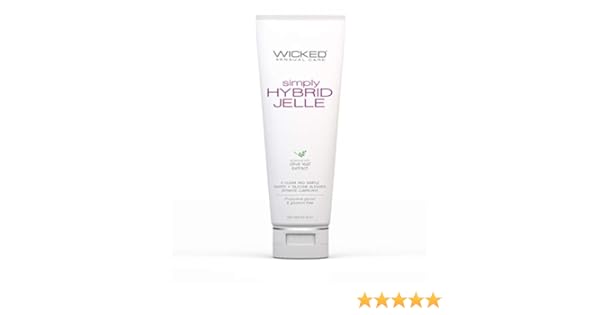Amazon Com Wicked Sensual Care Simply Hybrid Jelle Lubricant Made Without Glycerin Propylene Glycol Or Parabens And Are Vegan And Cruelty Free 4 Oz Health Personal Care