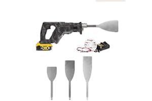 Equalizer Industries Blackhawk 20-Volt Tool Cordless Windshield Urethane Cut Out Removal & 3 Hydroblades, WindshieldAuto Glas