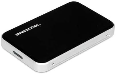 MassCool UHB-2221U3 2.5 inch SATA I/II, Mini USB 3.0 External Hard Drive Enclosure (Black)