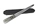 GERMANIKURE Original Triple Cut Metal Nail File, Double Sided FINOX Stainless Steel, Ethically Made in Solingen Germany