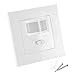 uxcell Motion Sensor Light Switch AC 110V-240V Square Energy Saving Infrared IR Sensor Switch Motion Detector Light Lamp Occupancy Sensor Switch